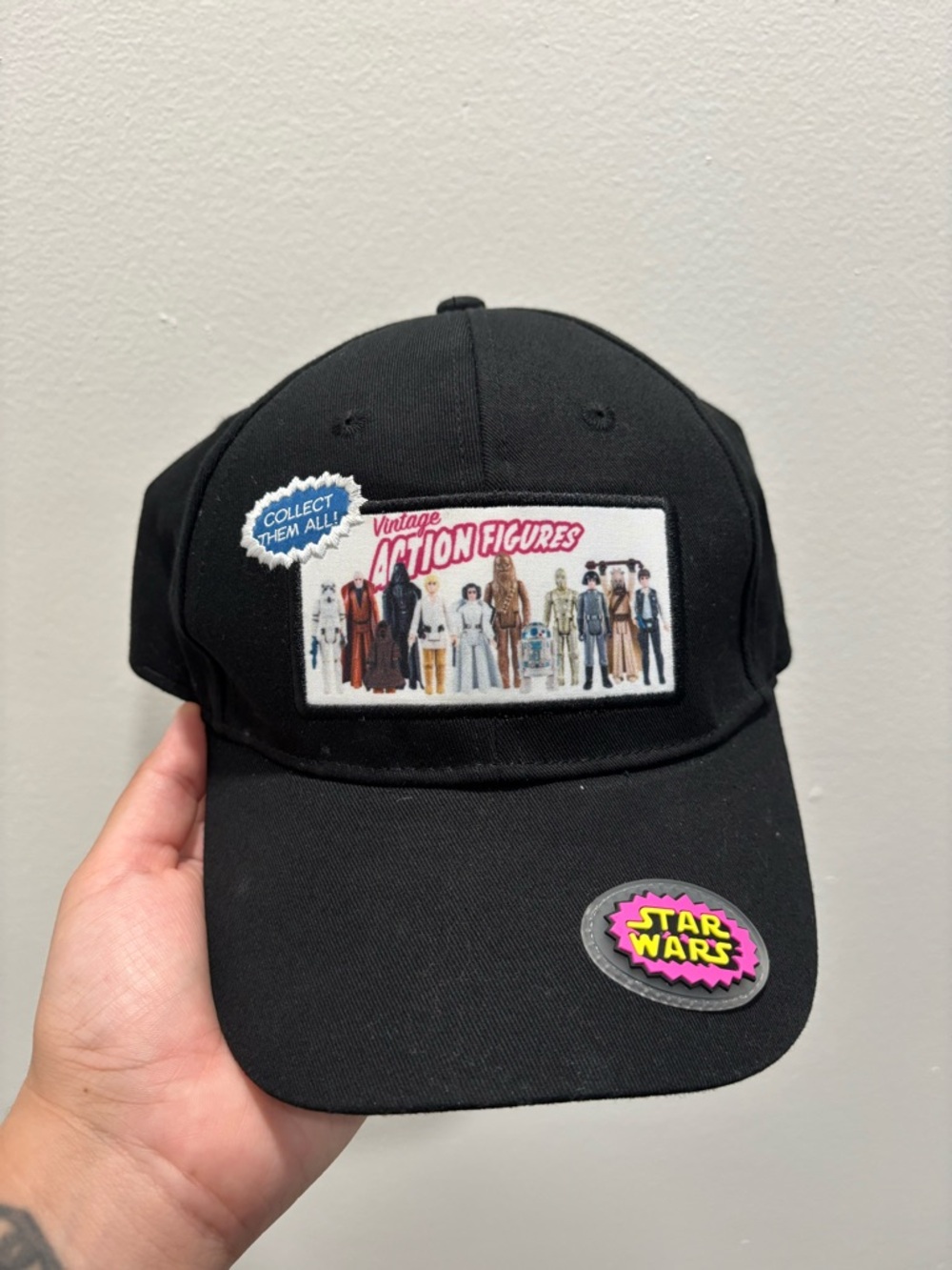 Star Wars VTG Action Figures Adjustable Hat